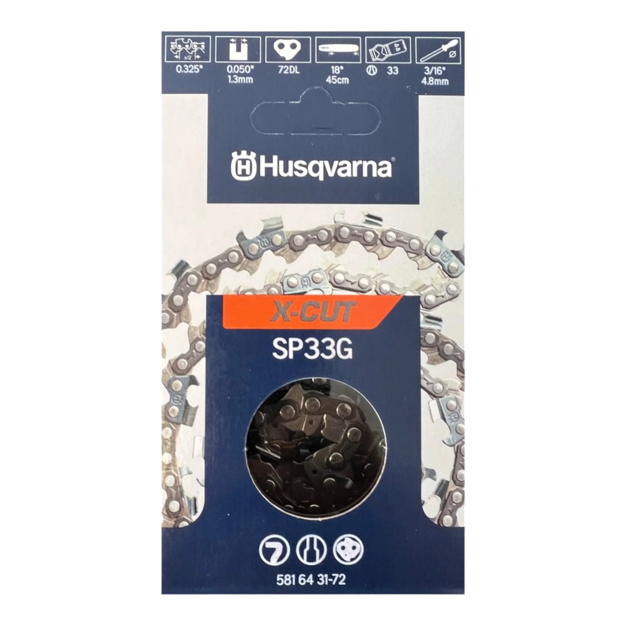 Husqvarna Sägeketten X-CUT .325" / 1,3mm / HM