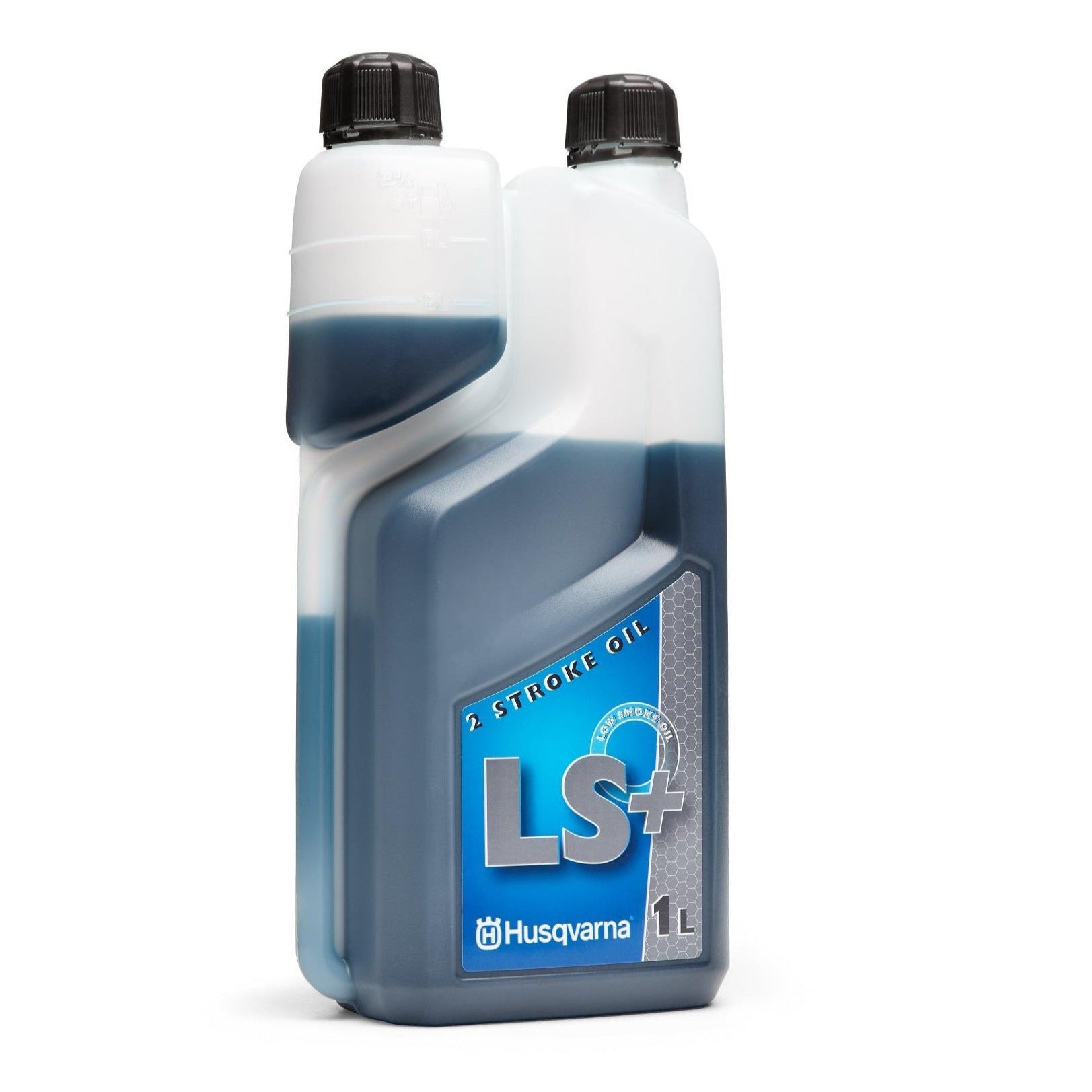 Husqvarna Zweitaktöl LOW Smoke LS+ 1L Dosierflasche