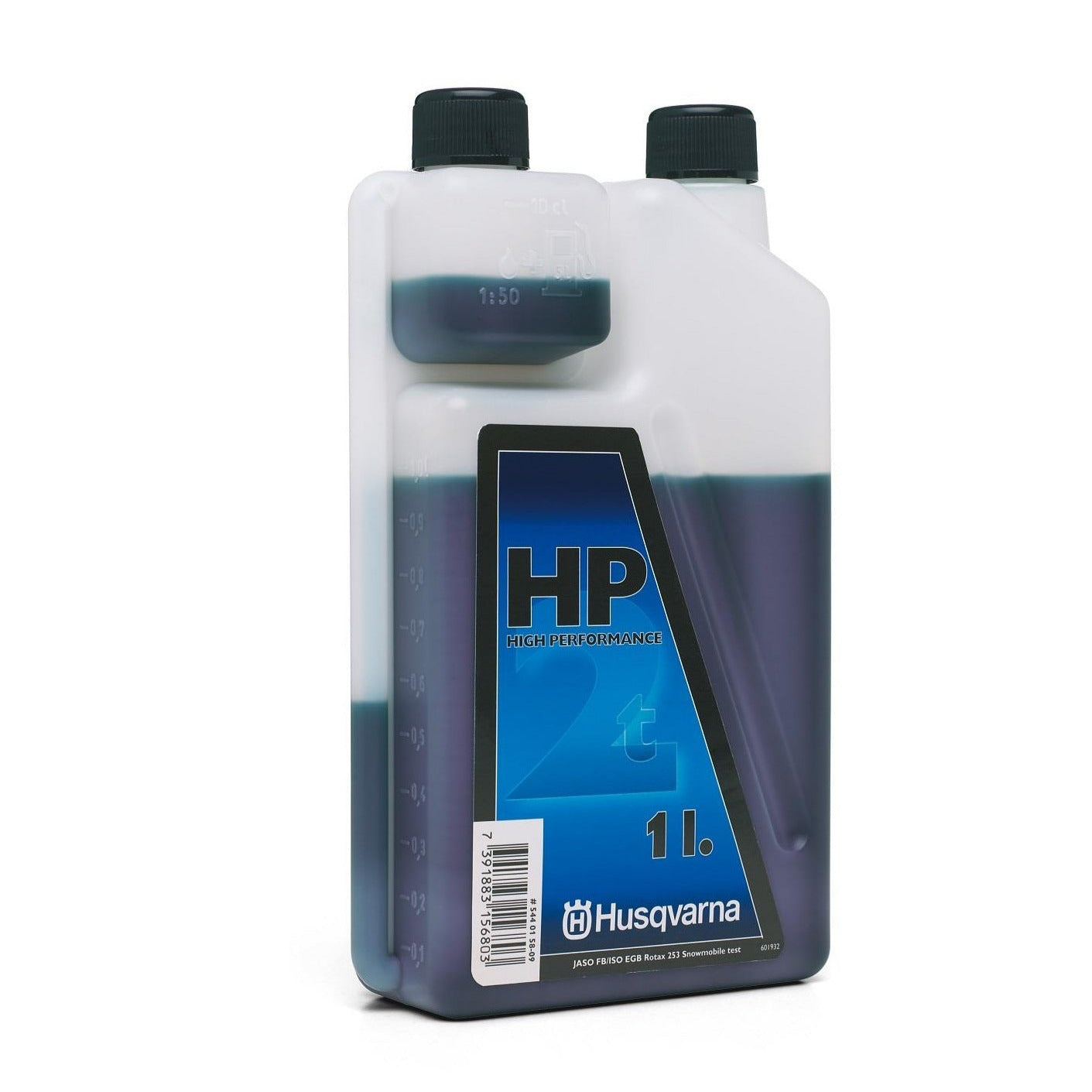 Husqvarna Zweitaktöl HP 1L Dosierflasche (blau)
