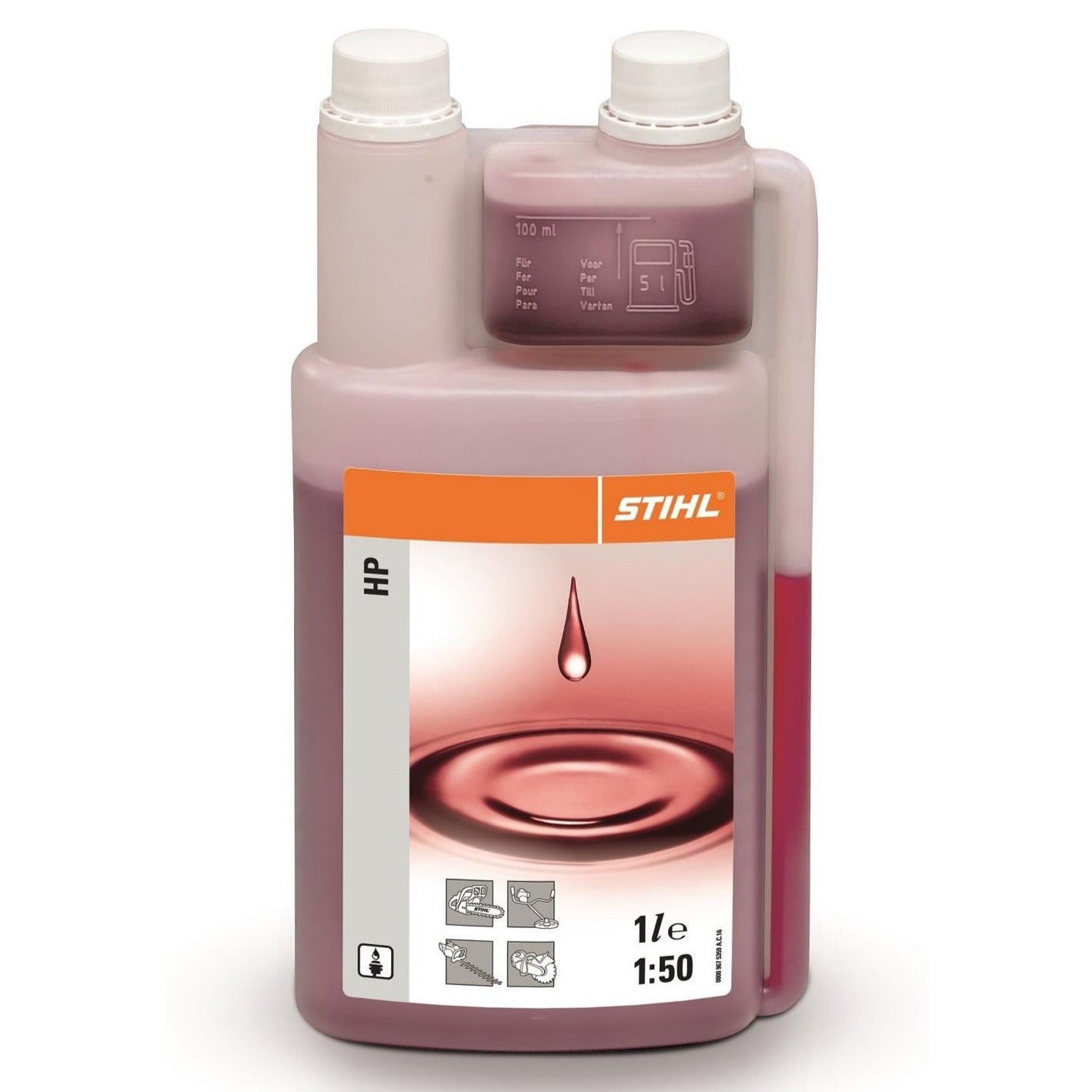 STIHL 2-Takt Motorenöl HP 1L Dosierflasche (rot)